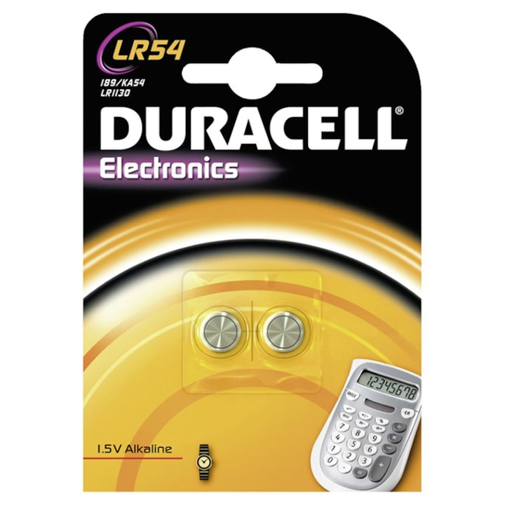 Duracell LR54 2 darab elem - DL