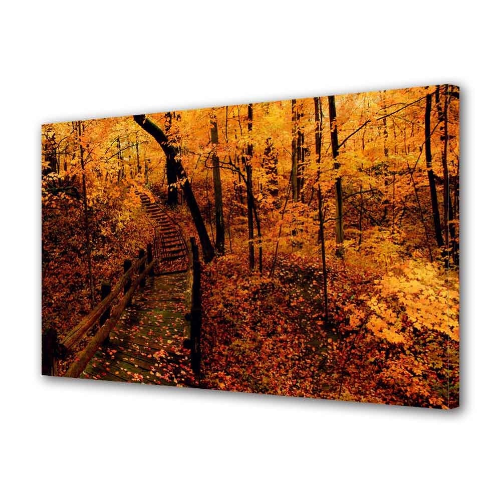 Tablou Canvas Ruginiu, 50 x 70 cm