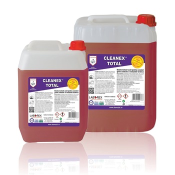 Dezincrustant acid pentru curatari grele instalatii termice Chemstal CLEANEX TOTAL 5 kg Dezincrustant acid pentru curatari grele instalatii termice Chemstal CLEANEX TOTAL 5 kg