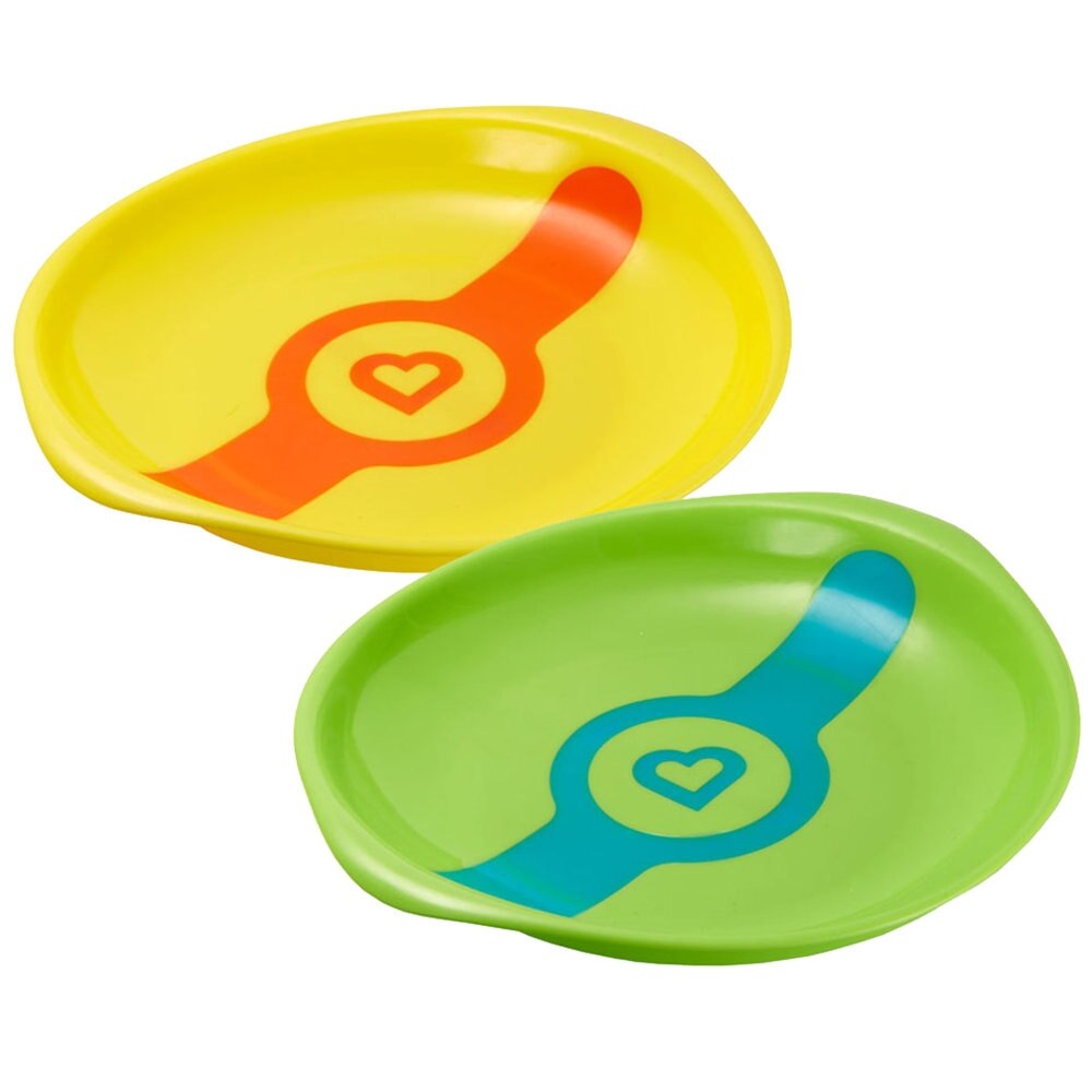 Set 2 farfurii Munchkin cu senzor de temperatura