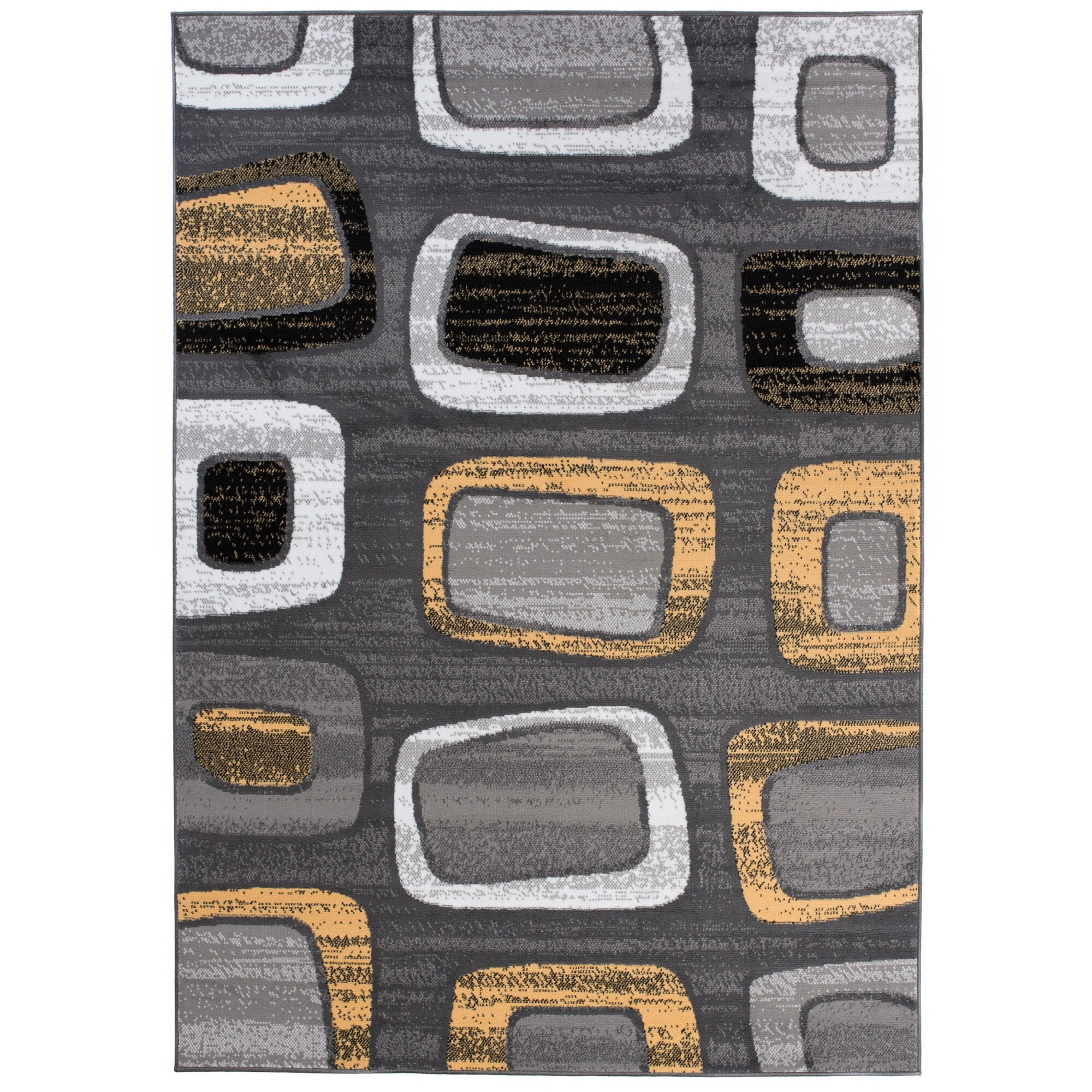 Covor Maya Modern Short Pile Chemex T965C EYM gri 160x230