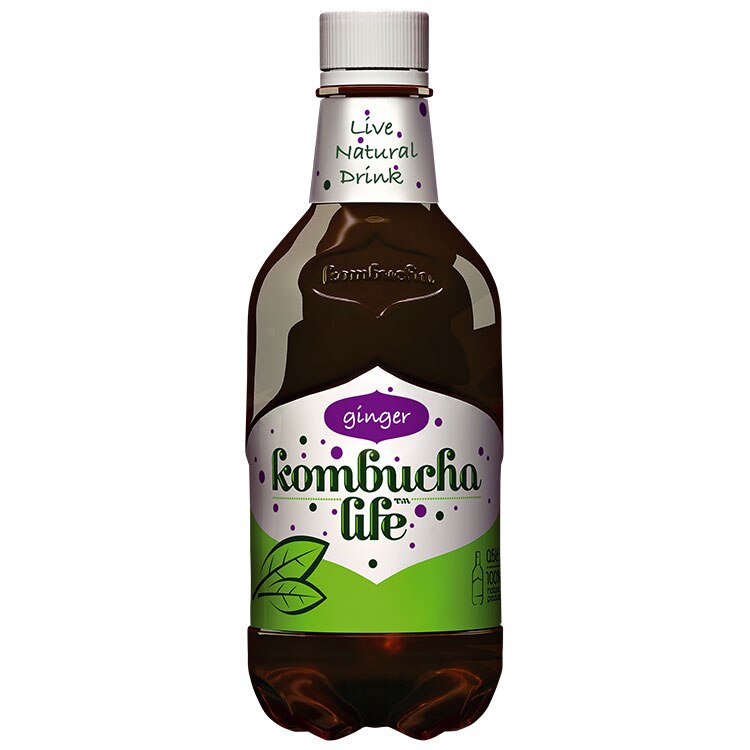 Bautura racoritoare, Kombucha Life, Ghimbir, 500 ml