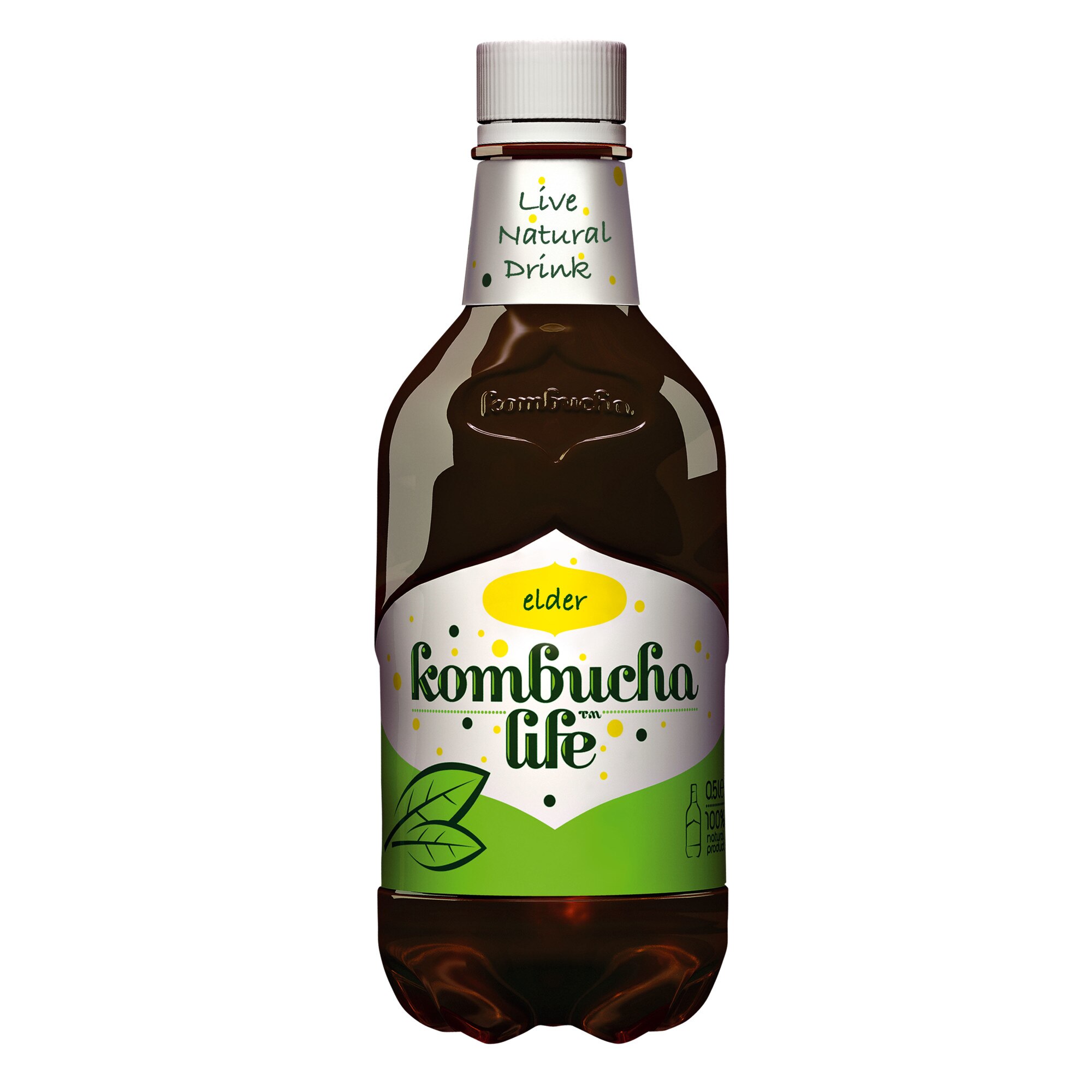 Bautura racoritoare, Kombucha Life, Flori Soc, 500 ml