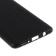 Защитен калъф, съвместим с Samsung Galaxy A51 5G, Модел Карбон силикон, Черен