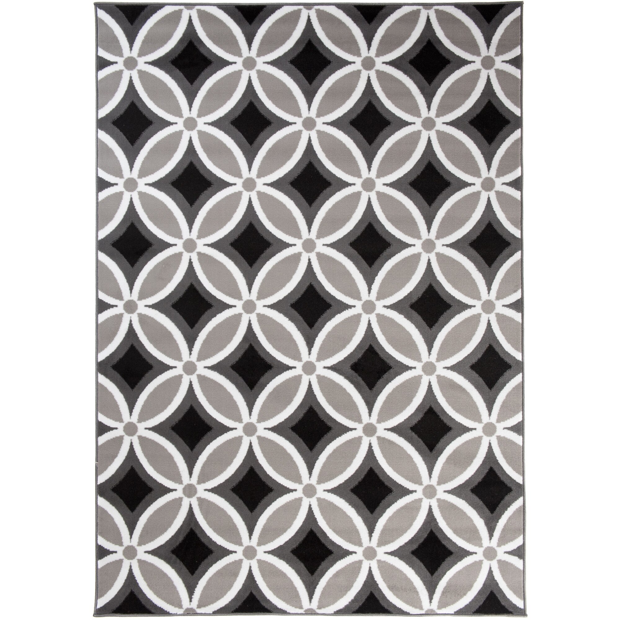 Covor Maya Modern Short Pile Chemex Z898A EYM gri 120x170