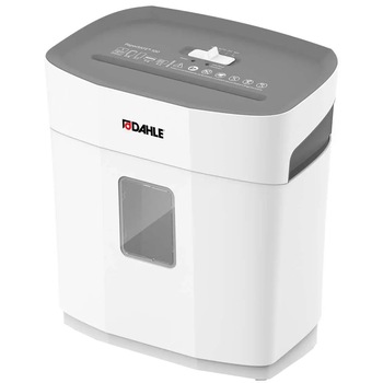 Distrugator de documente Dahle PaperSAFE® PS 100, 5 x 18mm cross-cut, 5 coli, pentru uz individual Distrugator de documente Dahle PaperSAFE® PS 100, 5 x 18mm cross-cut, 5 coli, pentru uz individual