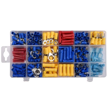 Set conectori electrici pentru auto Yato YT-06890, 360 buc, in cutie organizatoare Set conectori electrici pentru auto Yato YT-06890, 360 buc, in cutie organizatoare