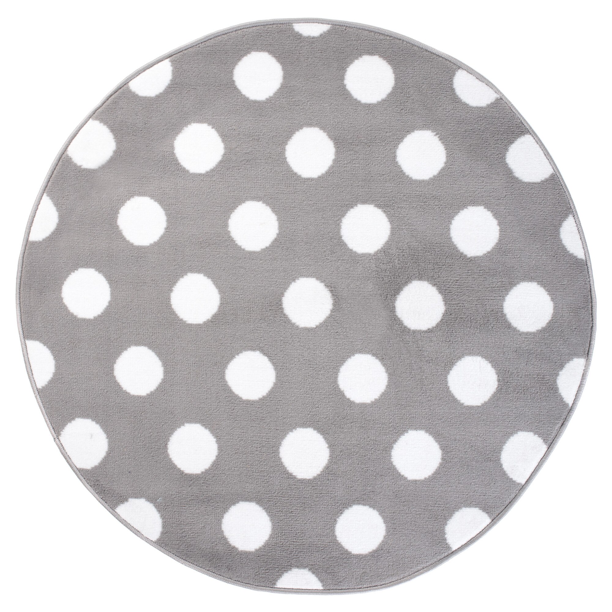 Covor Luxury Circle Modern Short Pile Chemex Z235A gri 100x100