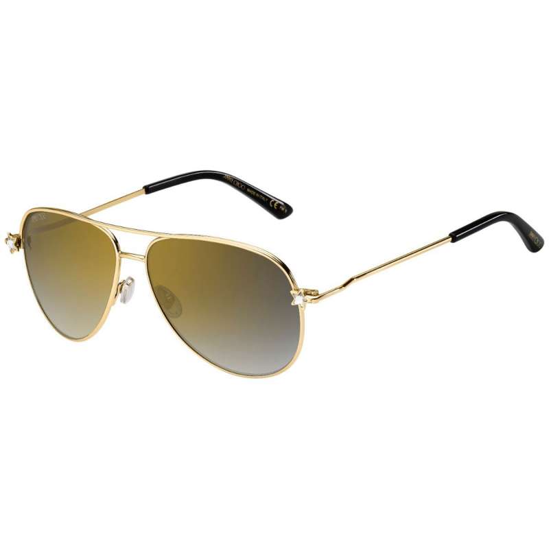 Ochelari de soare Jimmy Choo, SANSA/S - J5G/FQ, Auriu