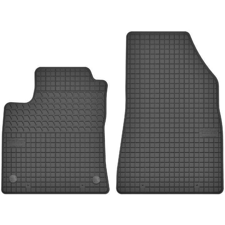 Set 2 covorase fata din cauciuc, Motohobby, Renault Clio V (din 2019)