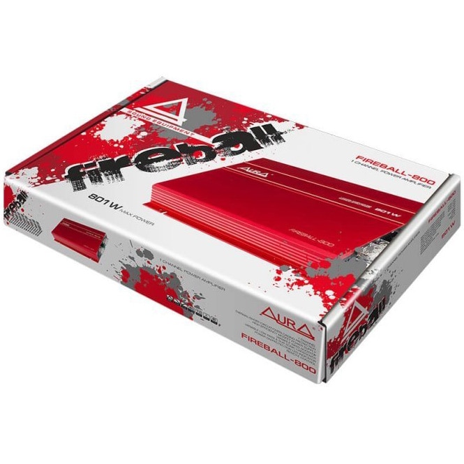 Amplificator auto Aura Fireball 800, monobloc, 800W - eMAG.ro