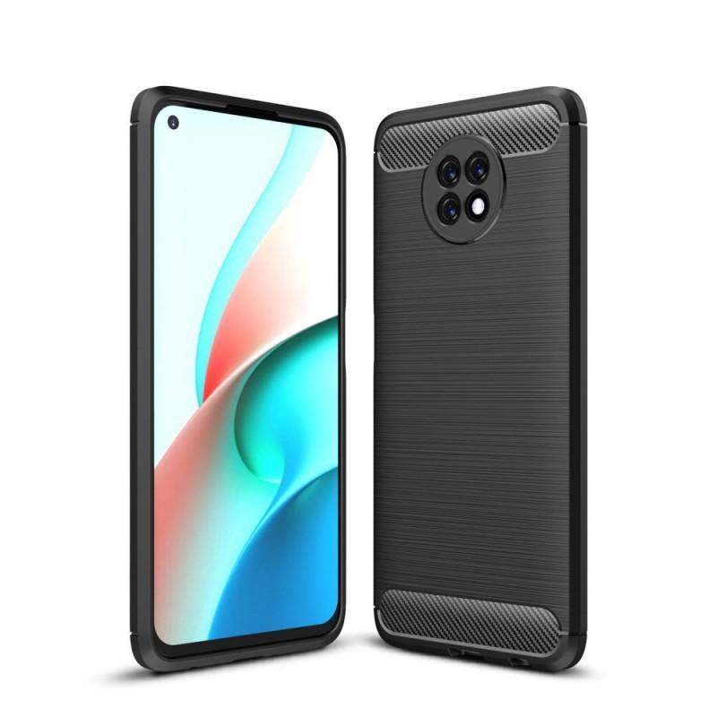Carcasa TECH-PROTECT TPUCARBON compatibil cu Xiaomi Redmi Note 9T Black