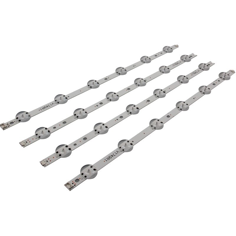 Set 4 barete LED, compatibil LG, 49 Inch, 6 LED-uri Alien