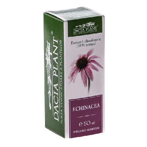 Tinctura Echinacea, 50ml, Dacia Plant