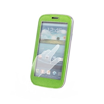 Husa Smart View, pentru Nokia 530, verde Husa Smart View, pentru Nokia 530, verde