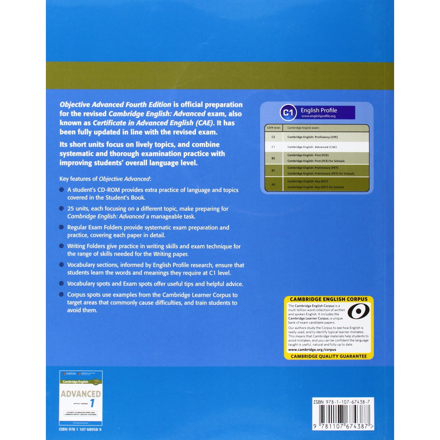 Objective Advanced Student's Book without Answers with CD-ROM - Felicity O'DellAnnie Broadhead
