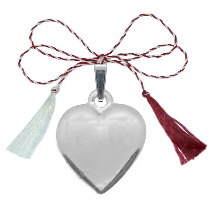Martisor Heart ezüst medál 6777515 Dras Silver