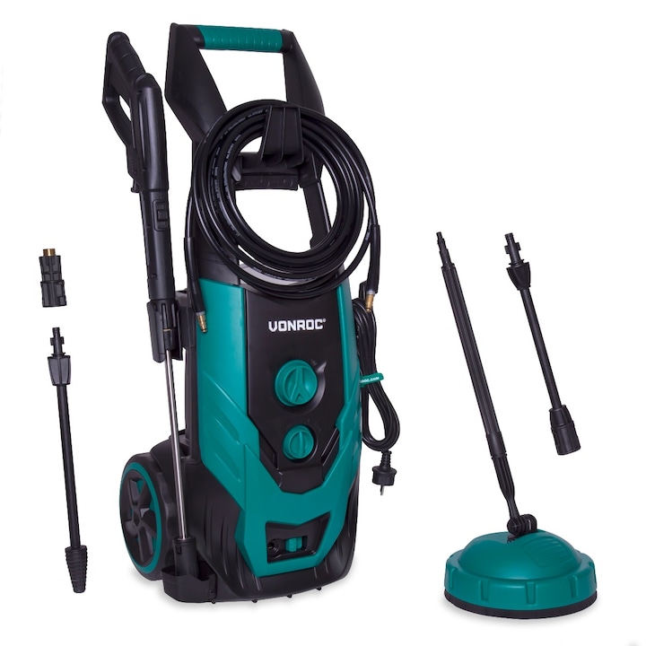 Водоструйка VONROC PW503AC, 170 бара, 450 л/мин, 2200 W, С включени аксесоари