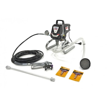 Pistol agregat, pompa de vopsit hidrodinamica, HBM, fara aer, 1010w Pistol agregat, pompa de vopsit hidrodinamica, HBM, fara aer, 1010w