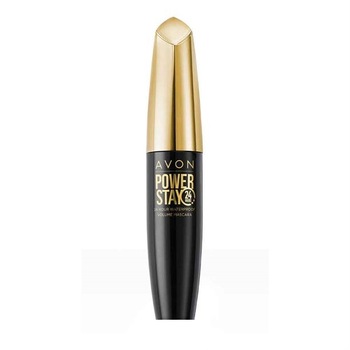 Mascara rezistenta la apa cu efect de lunga durata Power Stay, Blackest Black, Avon,10 ml Mascara rezistenta la apa cu efect de lunga durata Power Stay, Blackest Black, Avon,10 ml