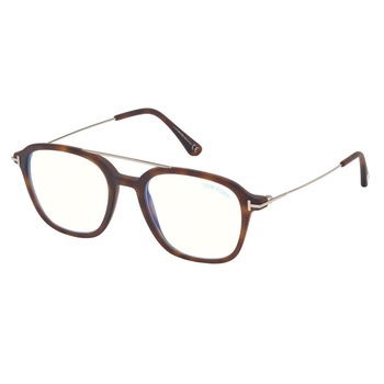 Rame ochelari unisex Tom Ford FT5610-B 056 Blue Filter, maro Rame ochelari unisex Tom Ford FT5610-B 056 Blue Filter, maro