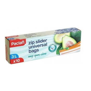 Pungi Congelator Zip Paclan, 3 L, 10 buc/set Pungi Congelator Zip Paclan, 3 L, 10 buc/set