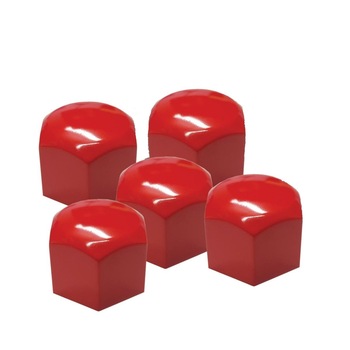 Set capace plastic marca Simoni Racing, pentru prezoane piulite cheie 19 Set capace plastic marca Simoni Racing, pentru prezoane piulite cheie 19