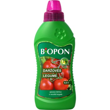 Ingrasamant Lichid Legume, Biopon, 0.5 Litru Ingrasamant Lichid Legume, Biopon, 0.5 Litru