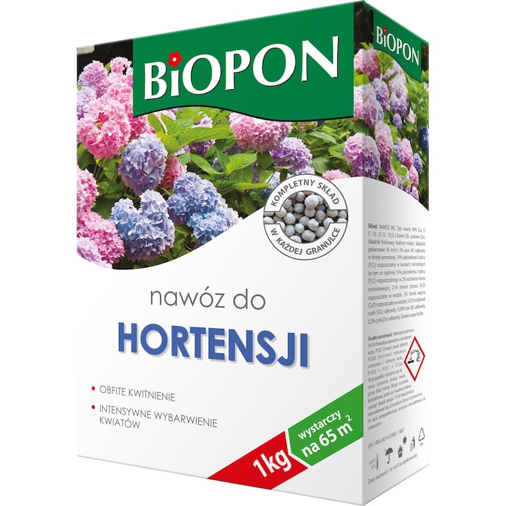 Biopon Ingrasamant hortensii 1 kg