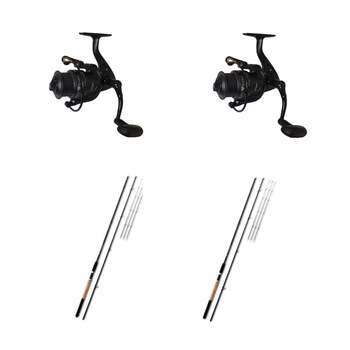 Set 2 Lansete 4Karp Turbo Feeder 2,70m si 2 Mulinete 4Karp Black Eagle 4000 Set 2 Lansete 4Karp Turbo Feeder 2,70m si 2 Mulinete 4Karp Black Eagle 4000