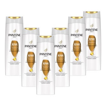 Pachet promo: Sampon Pantene Pro-V Repair & Protect pentru par deteriorat, 6 buc x 360 ml Pachet promo: Sampon Pantene Pro-V Repair & Protect pentru par deteriorat, 6 buc x 360 ml