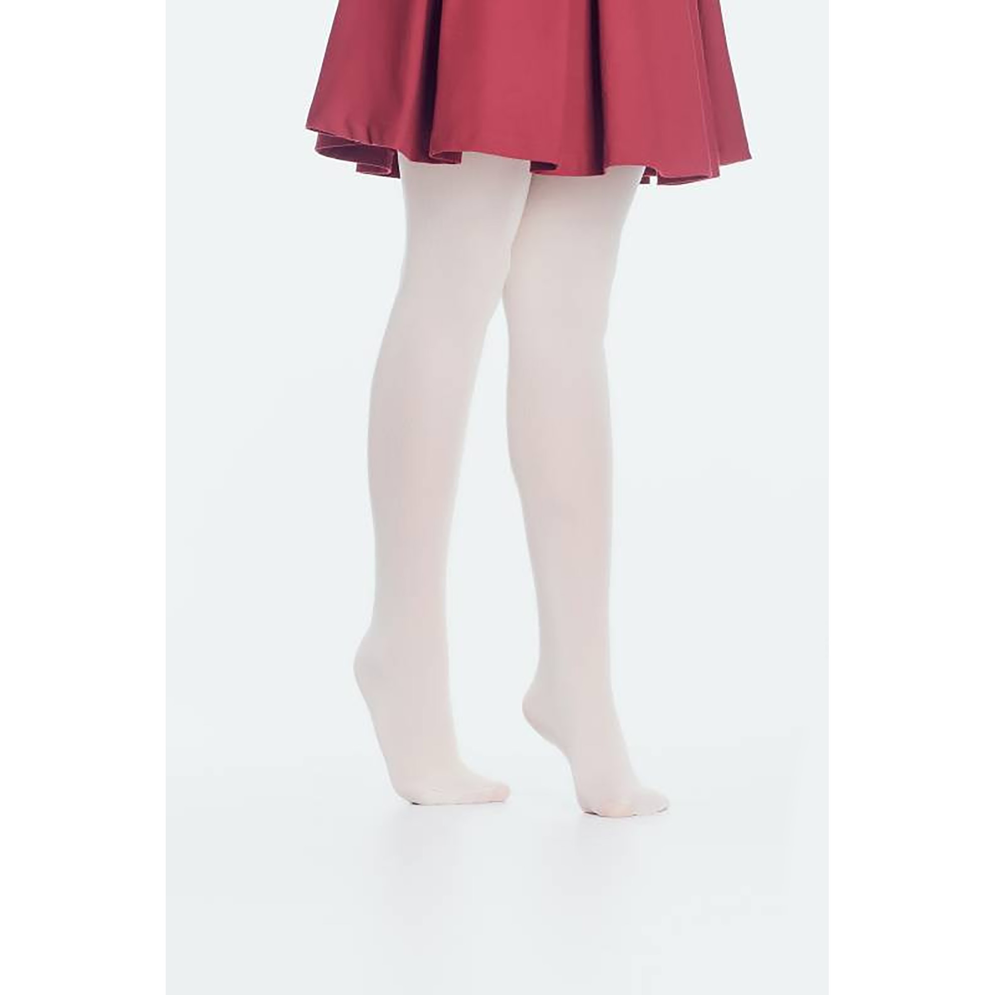 Dres pentru copii Betty, Giulia, Poliamida/Elastan, 80 DEN, Alb