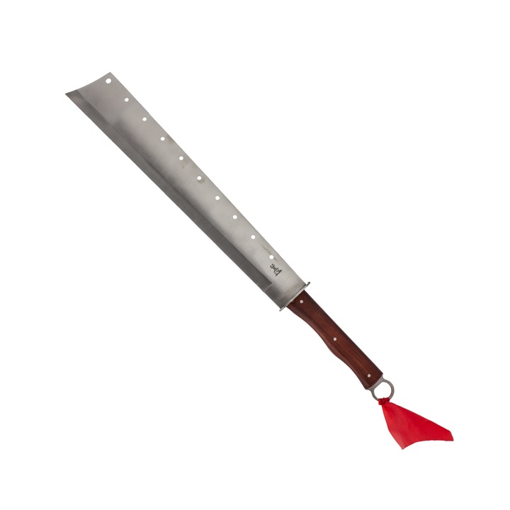 Maceta hunter full tang, 70 cm, teaca si cutitas de aruncat incluse