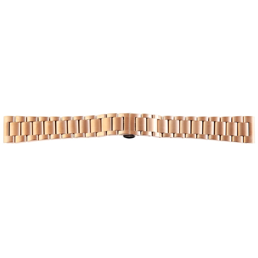 Bratara ceas, otel inoxidabil, auriu, placare IPGold, 22 mm, 186-220
