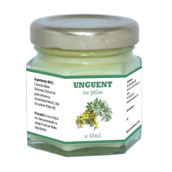 Bios Mineral Plant Üröm kenőcs, 100% -ban természetes, 45 ml
