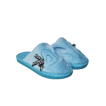 Papuci casa copii Trendd Heart, Bleu Papuci casa copii Trendd Heart, Bleu
