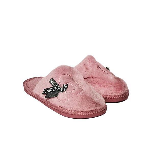 Papuci casa copii Trendd Heart, Mov