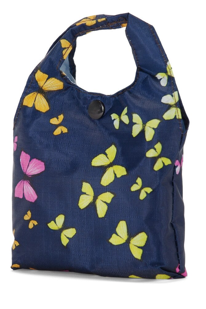 Geanta Cumparaturi, Pliabila, Benzi, BZ 5554, Imprimeu 2, Bleumarin