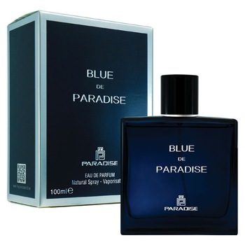 Apa de Parfum Paradise, Blue de Paradise, Barbati, 100 ml Apa de Parfum Paradise, Blue de Paradise, Barbati, 100 ml