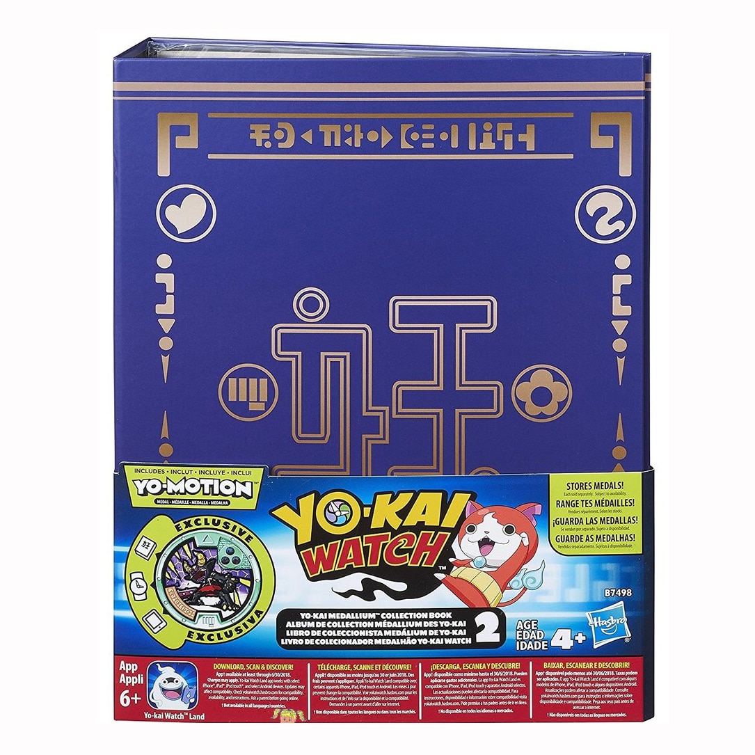 Album Hasbro Yo-Kai pentru colectionare medalii