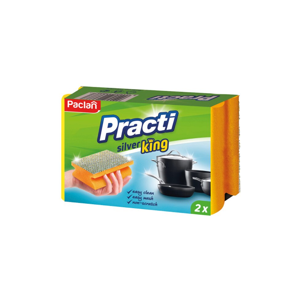 Burete Bucatarie Silver King 2 buc/set, Paclan