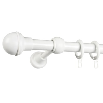Galerie de perdea 240 cm plastic dur,diametru galerie 28 mm Galerie de perdea 240 cm plastic dur,diametru galerie 28 mm