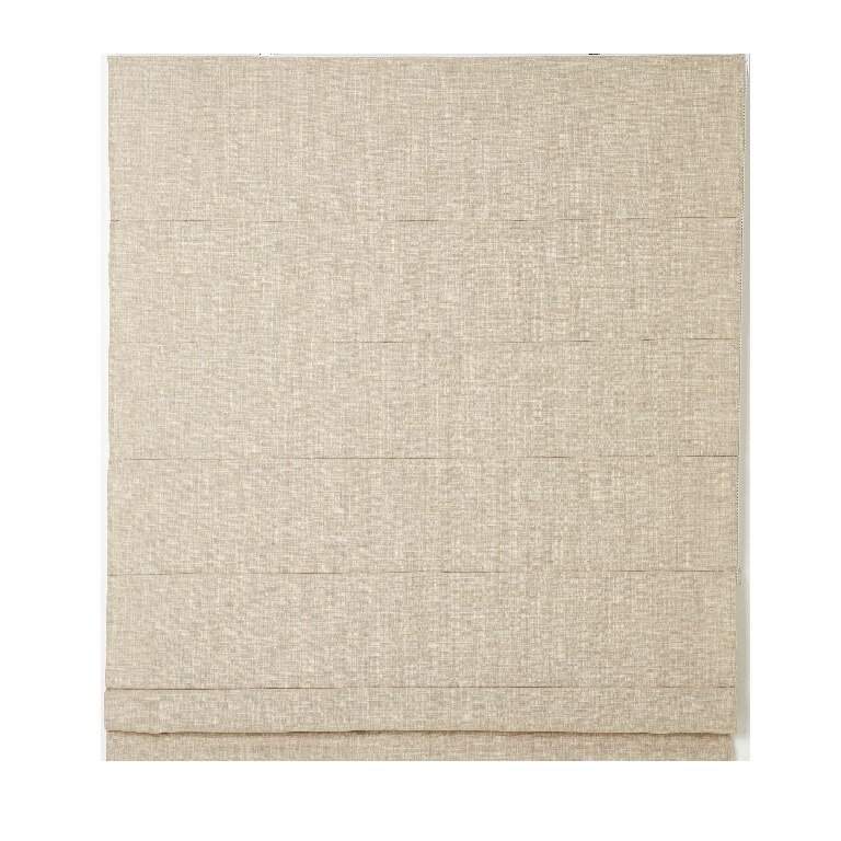 Roleta bej GoodHome Soyo, 160 x 160 cm, reduce luminozitatea