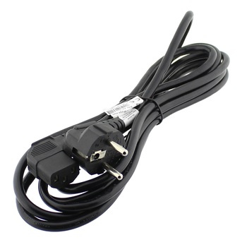 Cablu alimentare AC, 3m, 3 fire, culoare negru, CEE 7/7 (E/F), IEC C13 mama 90°, AKYGA, AK-PC-12A, T143651 Cablu alimentare AC, 3m, 3 fire, culoare negru, CEE 7/7 (E/F), IEC C13 mama 90°, AKYGA, AK-PC-12A, T143651