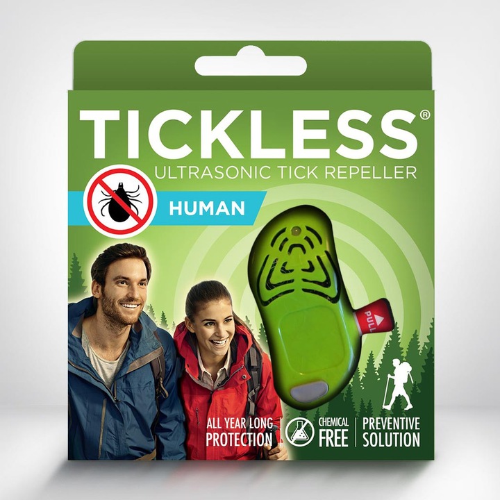 Уред против кърлежи и бълхи Tickless Human
