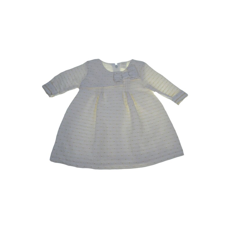 Rochita pentru fete Mini Junior 200-68C, Crem, 6 luni