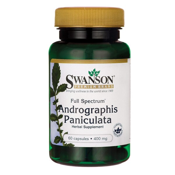 Supliment alimentar, Swanson Full Spectrum Andrographis Paniculata - 60 capsule (60 doze)