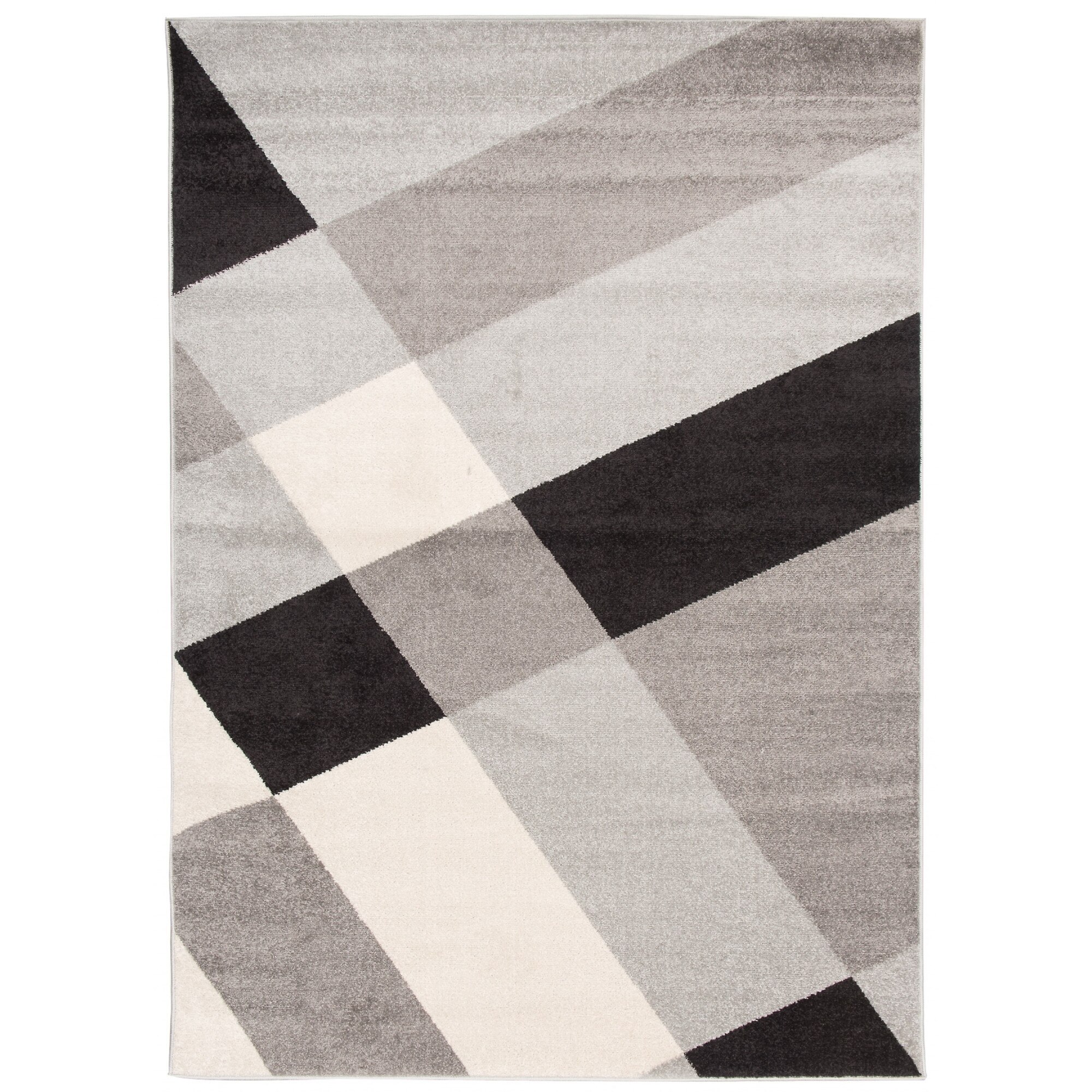 Covor Cosmo Modern Designer Abstract Multicolour Chemex F140D negru 120x170