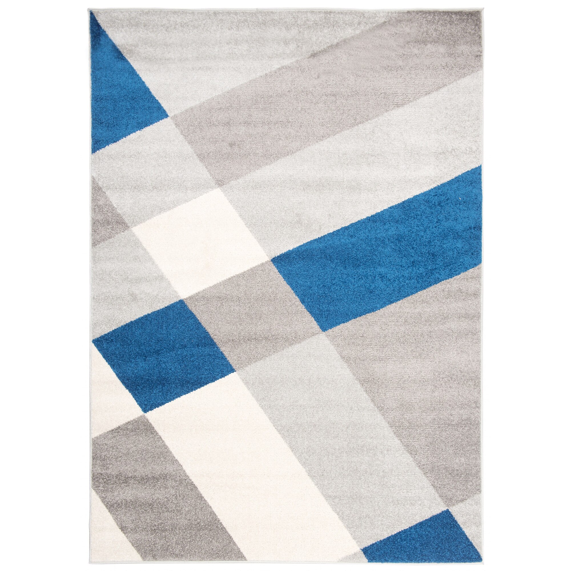 Covor Cosmo Modern Designer Abstract Multicolour Chemex F140F albastru 120x170