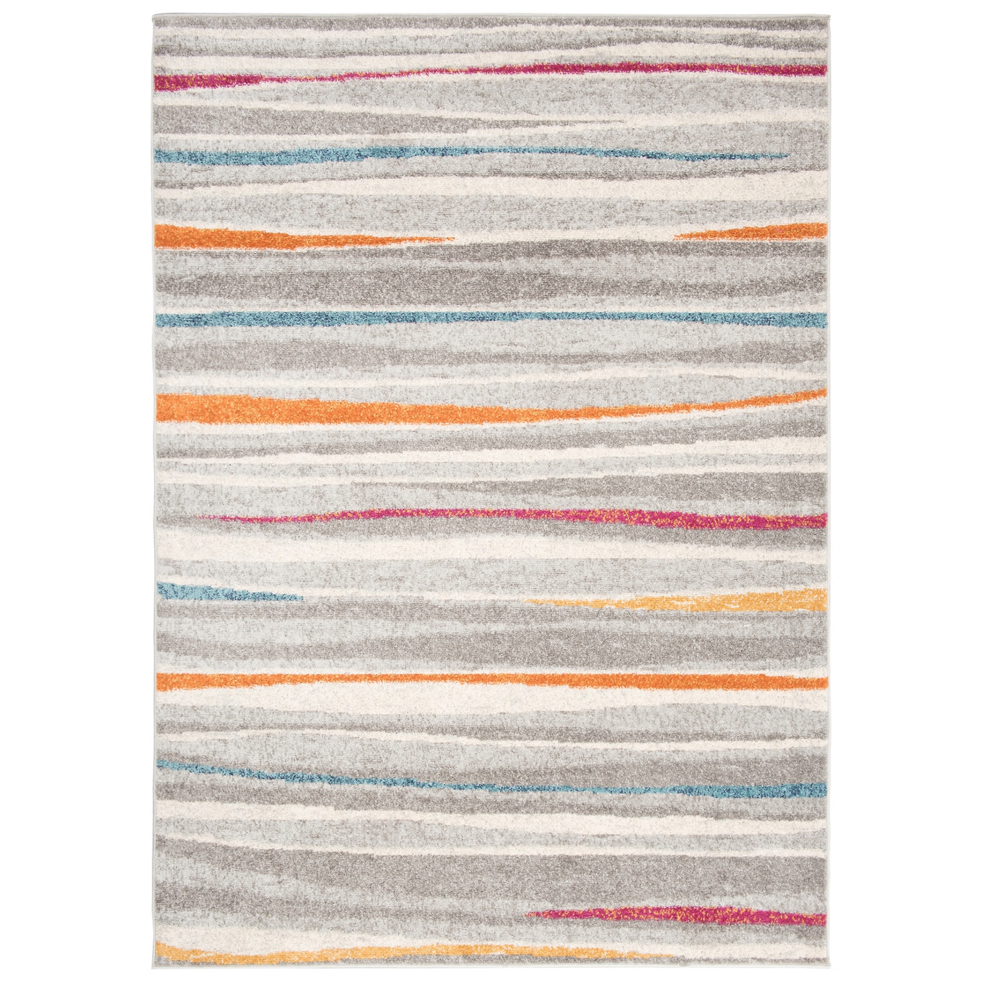 Covor Cosmo Modern Designer Abstract Multicolour Chemex F142E alb 140x200